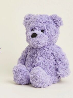 Purple Curly Bear Warmies